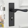 A303 T39 Aluminum Alloy Silent Split Handle Interior Door Lock for Home Security