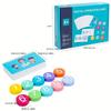 Children Montessori Math Playthings Arithmetic Card Matching Games Addition Subtraction Parish Early Educational Counting Toys ideal for Kid