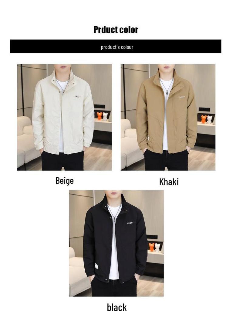 Herren Casual Vielseitige Jacke - Frühling/Sommer 2025 Stilvolle Dünne Oberbekleidung für Reife und Trendige Looks