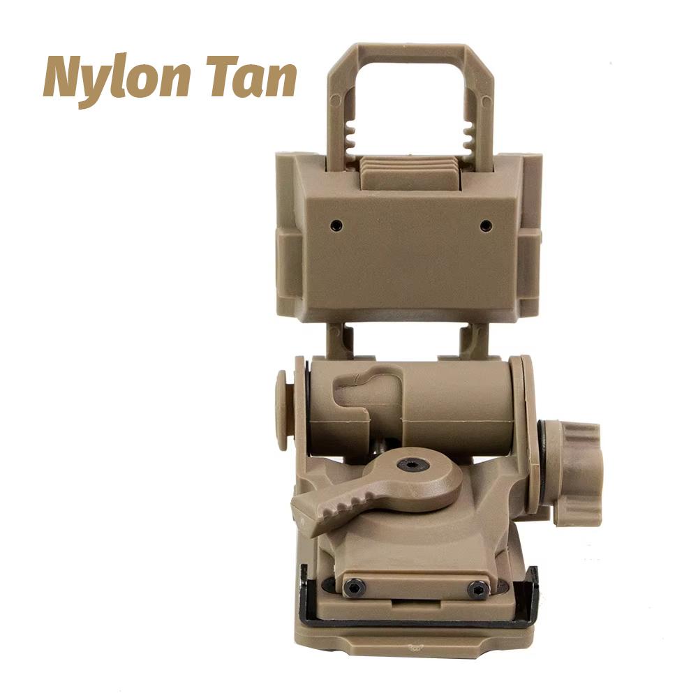 L4G24 NVG Helmet Metal/Nylon Mount Holder Night Vision Goggles Mount Outdoor Sport Tactical Helmet Bracket For PVS15/18