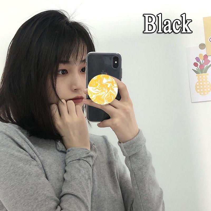 

Мраморный держатель для телефона с жидкой поддержкой, ручки-подставка, подходит для смартфонов, гибкий держатель для пальцев Size 1-14 чёрный