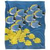 Royce McClure Tang Silky Tropical Fish Supersoft Blanket