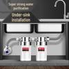 Universal Under-sink Water Purifier for Kitchen, Bathroom, and Shower Faucets