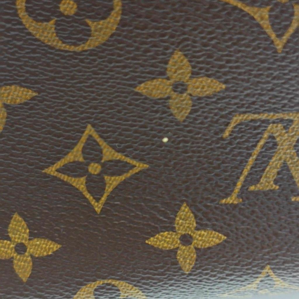 [Pre-Owned] Saint Placide Versatile Commuter Gold Buckle Sliding Chain Classic Monogram Coated Canvas Colorful Leather Handheld Cr - Very Good #41EM4U