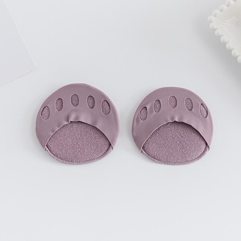 

Женские летние тонкие однотонные полупальцевые носки из хлопка с неглубоким вырезом, невидимые 1 pair фиолетовый