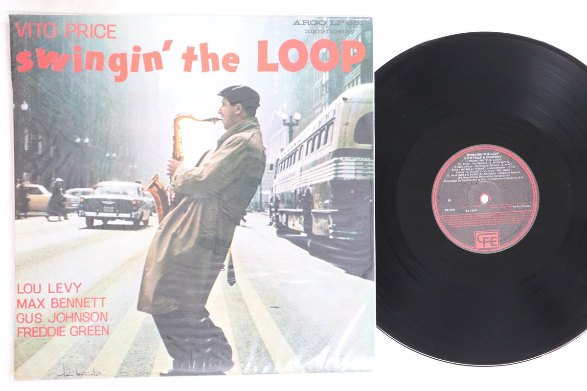 

LP Record VITO PRICE - Swingin The Loop ES178 CFE 1984 Spain Jazz Used