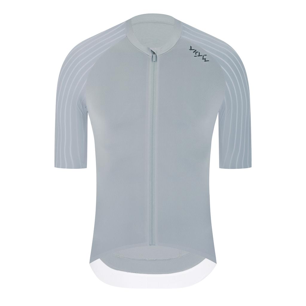 Maglia da Ciclismo Estiva da Uomo Maglia da Bici da Strada Cerniera YKK Maglia da Bicicletta Traspirante Aerodinamica Manica Raglan