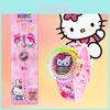 Kinder Cartoon LED Uhr mit Iron Man Batman Frozen Hello Kitty Design für Schulkinder