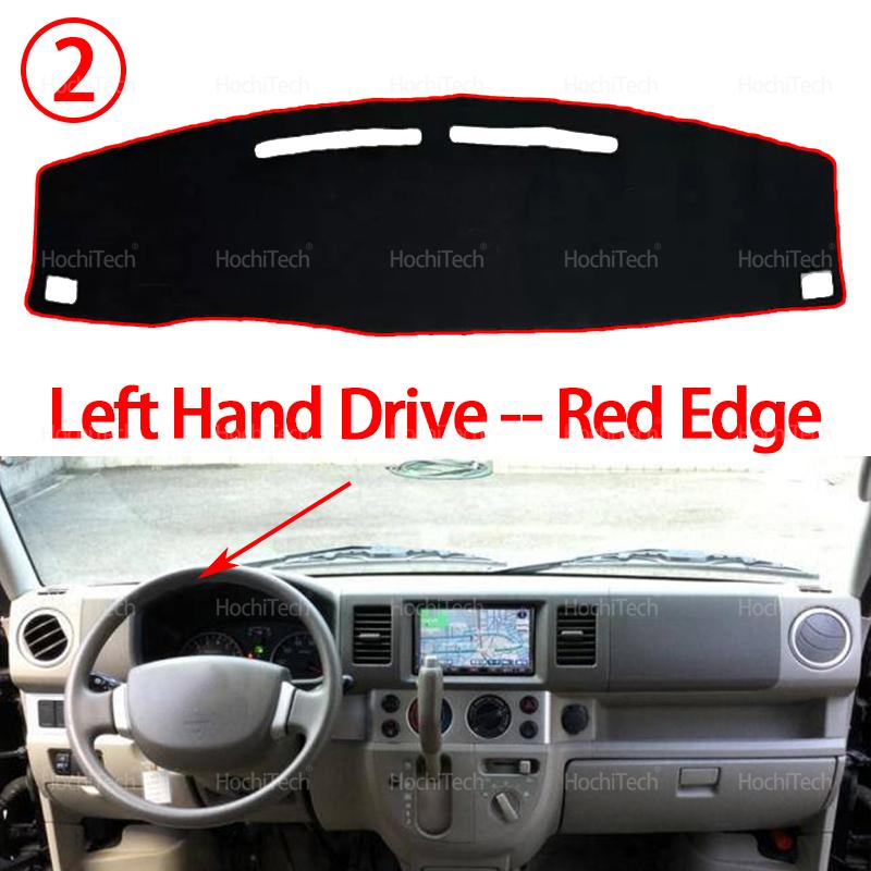 Dashboard Cover Dash Mat Board Pad Carpet Dashmat Anti-UV Mats for Suzuki Every DA64 NV100 Mazda Scrum 5th Every Wagon 2005-2015