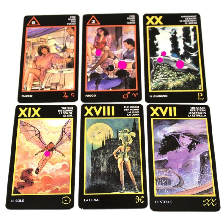 Manara for Oracle Tarot Card Divination Fate Gameplay Family Entertainment Cards