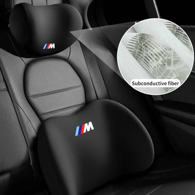 2025 Hot Car Memory Foam Seat Cushion Accessories For X1 X2 X3 X4 X5 G20 G30 6GT E46 E90 E60 F10 F15 F25 F30 F20 E87 E70 F40