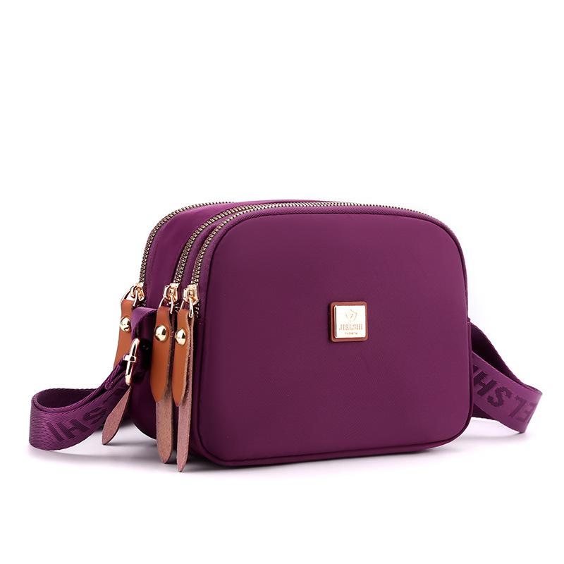 Borsa a tracolla piccola da donna Fornitura transfrontaliera di mini borsa a tracolla per il tempo libero in tessuto di nylon Tasca Han ricamata da donna