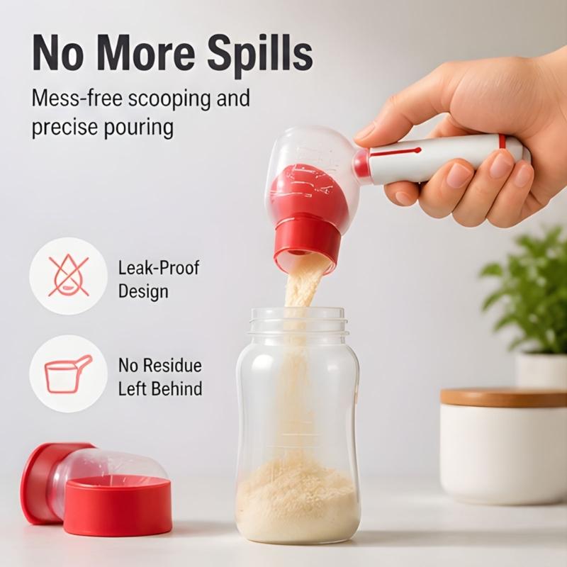 Spill Resistant Powder Measure Set Perfect For Protein Spices And Baking Supplies Dishwasher Safe And intelligent Storage Solution