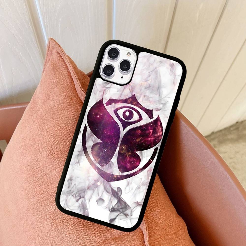 T-tomorrowland Logo Für iPhone 17 16 15 14 13 Pro 12 11 Pro Max Harte PC+TPU Handyhüllen Rückseite