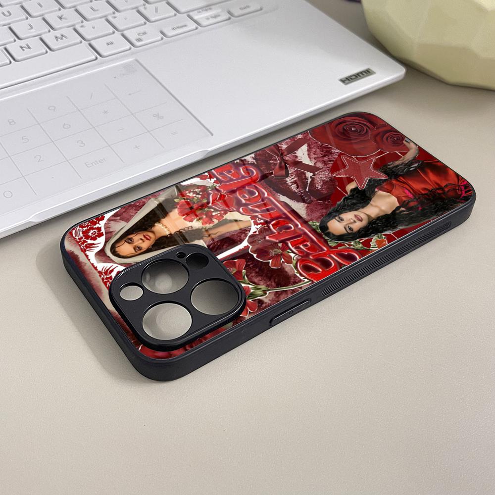 K-Katseye Gabriela Girls Phone Case Tempered Glass For IPhone 16 13 14 17 12 15 11 Pro Max Plus Mini XR SE2020 Coque
