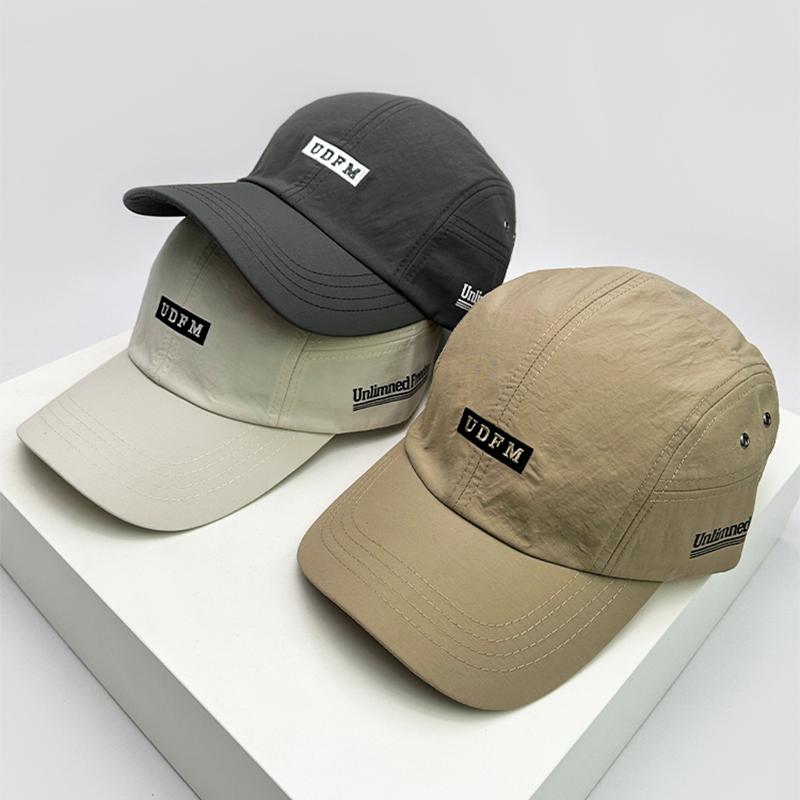 Peaked Drying Fast Letteringing Alphabet Stitched Hiking Outdoor Women Men Her Him For Fresh Hats Breathable Sunshade Versatile Snapback Cap