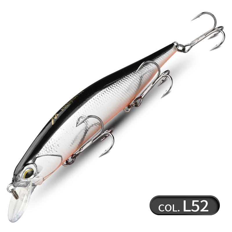 MEREDITH JBR-110SP Jerkbait 110mm 17g Tungsten Suspending Minnow Pike Bass JBR-110SP