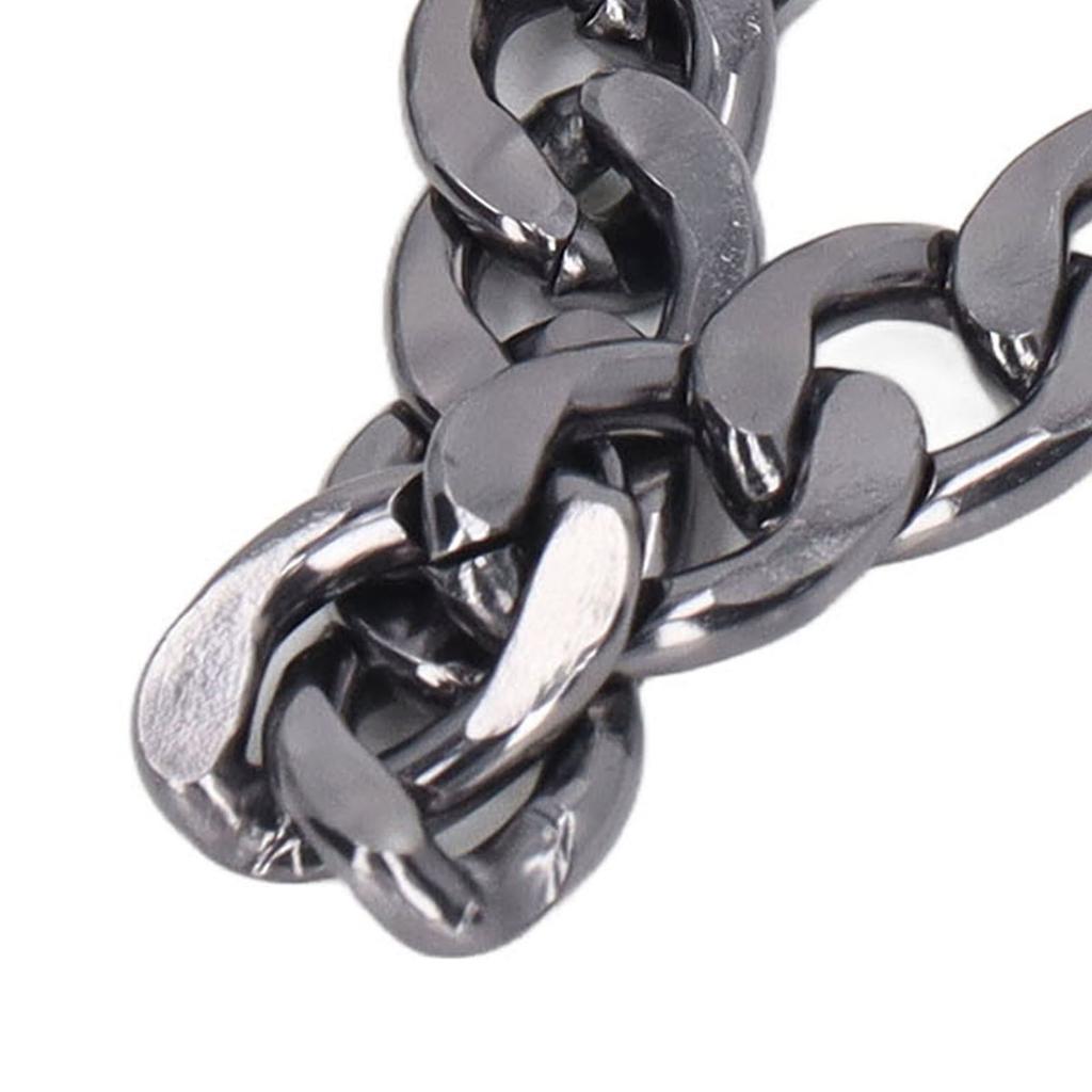 Aluminum Curb Chains 10 Meters Anti Rust Color Lasting Simple Twisted Links Crossing Cable Chains for Necklaces Bracelets