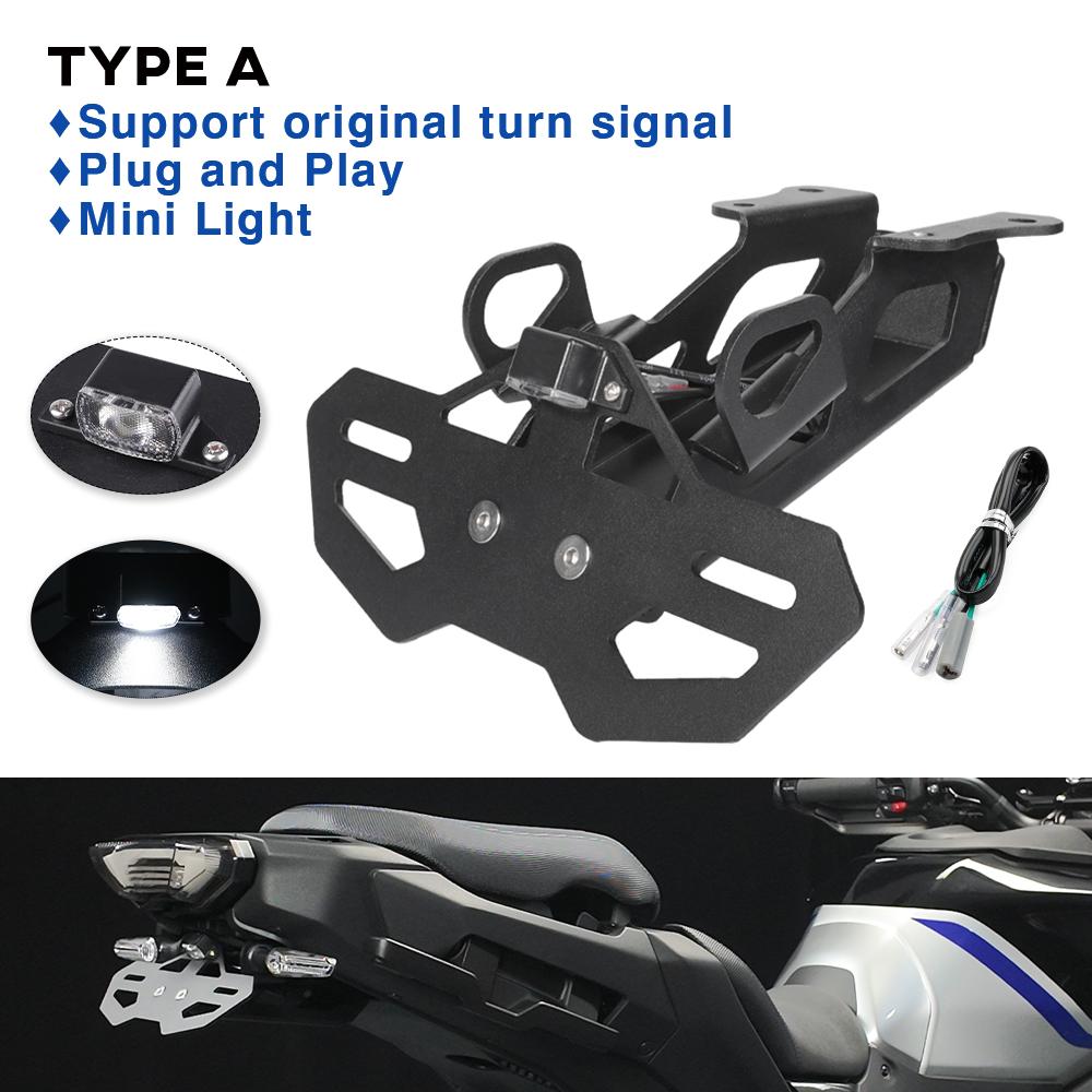 2025 Tracer 9 GT Tail Tidy License Plate Holder Motorcycle Rear Fender Eliminator Number Plate Bracket For YAMAHA Tracer 9GT