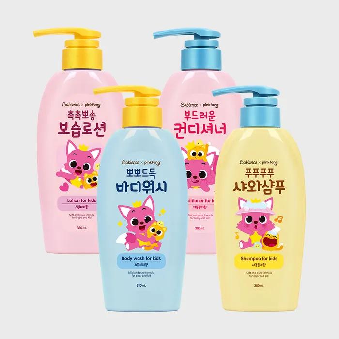 

Vivians_Pinkfong 380 мл X 2 (Шампунь/Гель для душа/Увлажняющий лосьон/Кондиционер) Выберите 1 Body wash