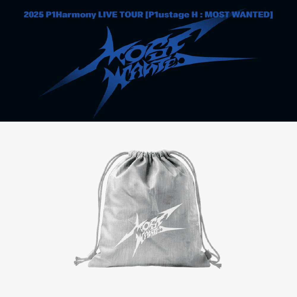 

Pre-order P1Harmony LIVE TOUR P1ustage H: Most Wanted Gym Sack