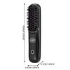 Wireless Hair Straightener Brush Hair Electric Negative Ions Ceramic Hot Comb for Home Travel