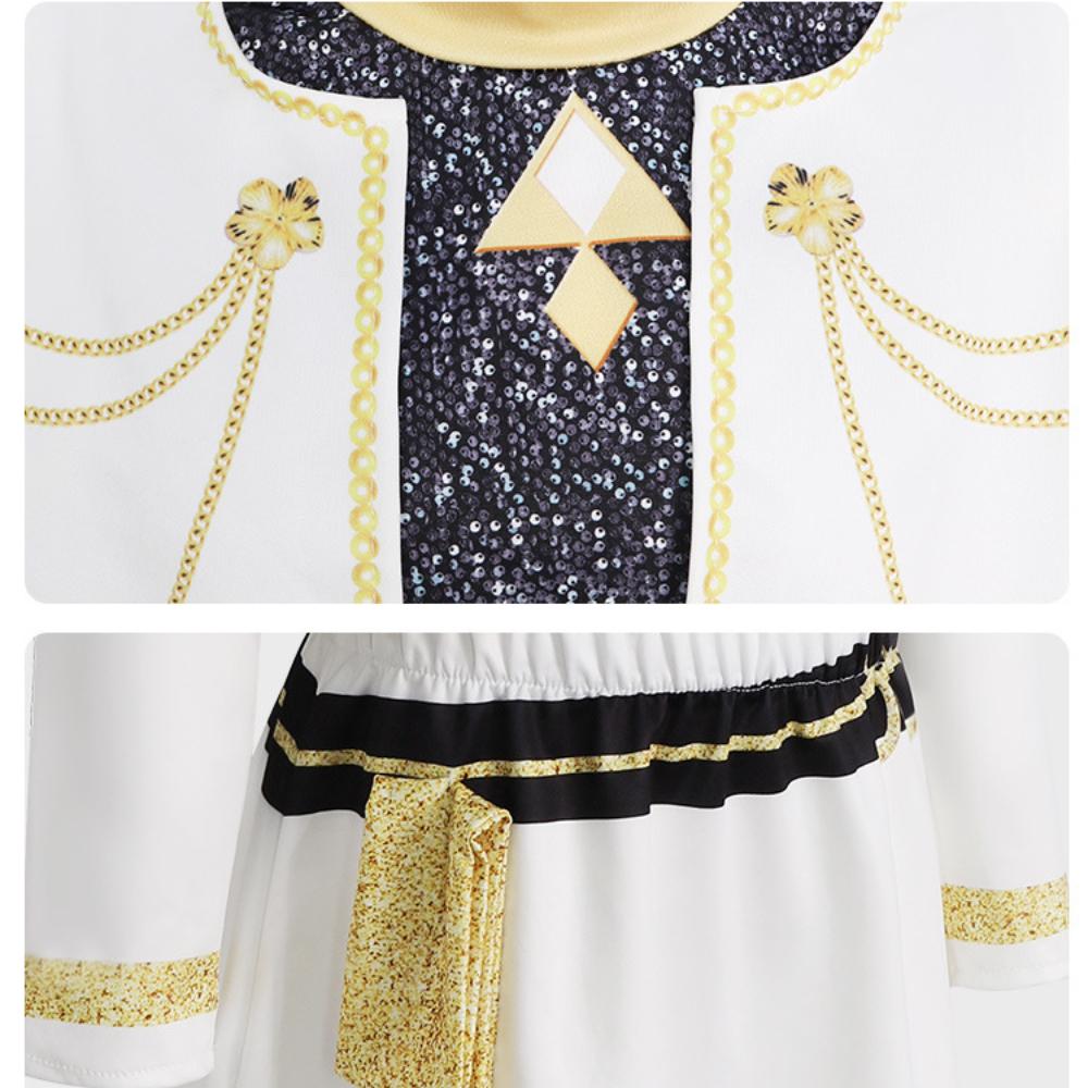 Mädchen Dämonentöter Cosplay Kostüm Kinder Beliebte Sängerin Dämonenjäger Kinder Dreiteiliges Set