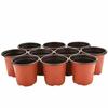 20pcs 110mm Grow Box Vegetable Seedling Growing Pot Fall Resistant Tray for Home Garden Plant Pot Nursery Flower Pots