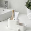 Multi-Purpose Toothbrush Holder Detachable Storage Rack Toothbrush Toothpaste Rack  Bathroom