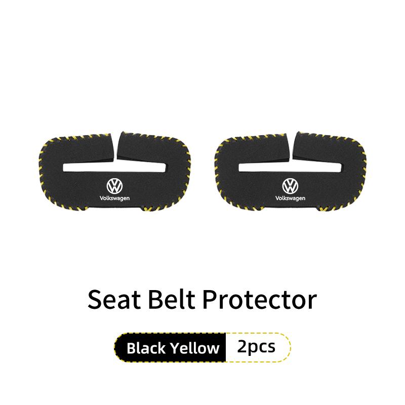 Universal Car Seat Belt Buckle Cover Protector Safety Belt Anti-scratch Cover For VW Scirocco Jetta Beetle Golf Passat Polo wsdm9
