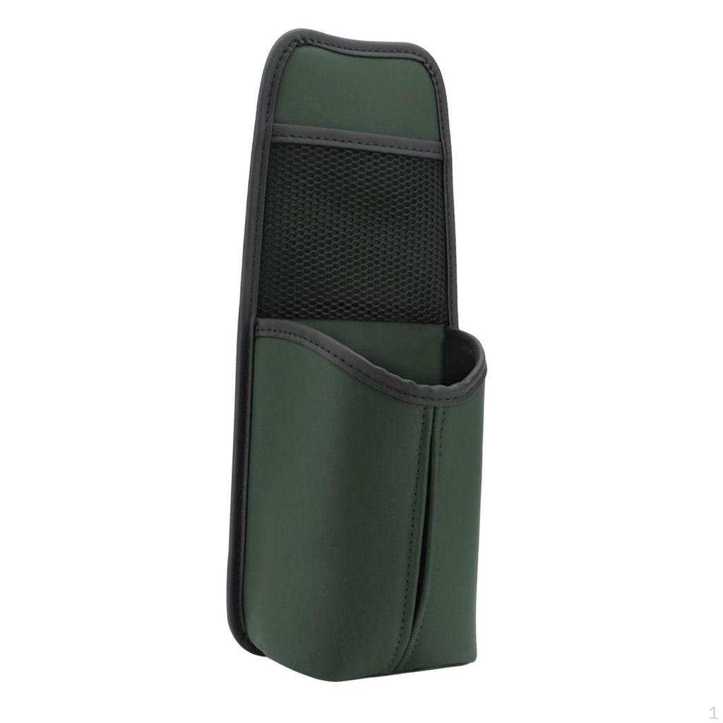 Storage Bag, Side Organizer, Large Capacity Cell Phones Cup Holder with Mesh Pocket for Truck