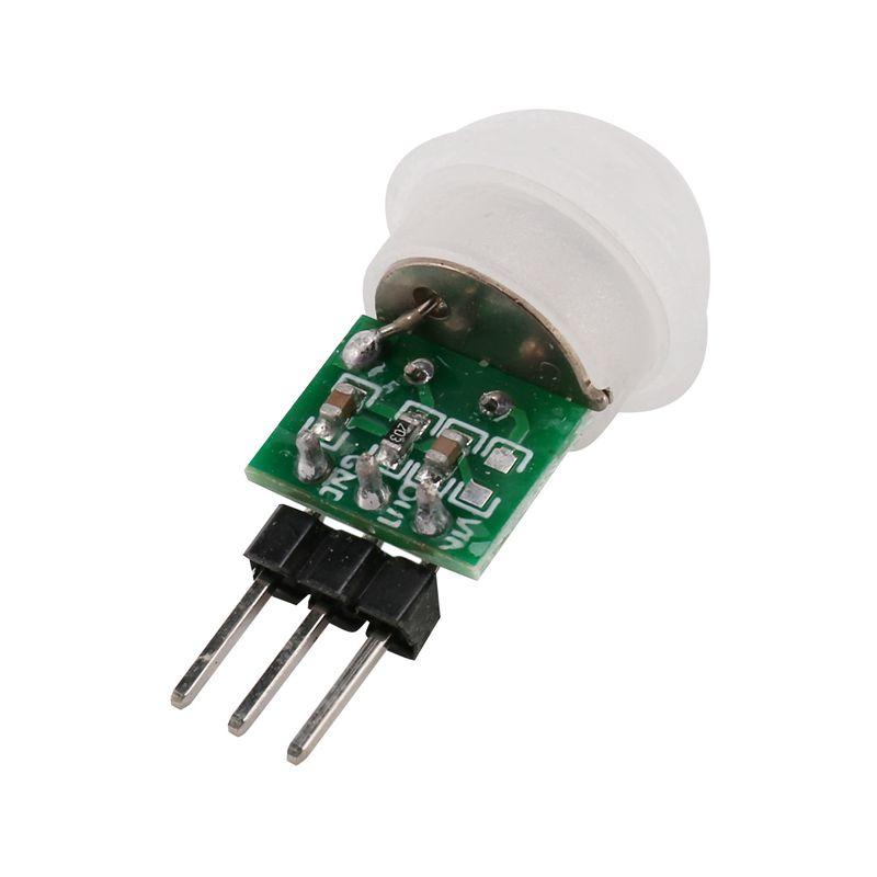 ABUL-50Pcs AM312 Mini Human Sensor Module IR Pyroelectric Infrared PIR Motion Sensor Detector Modules DC 2.7V To 12V