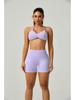 European Halter Neck Seamless Yoga Bra: Sexy, High Elasticity, Matte Finish, Beautiful Back Design