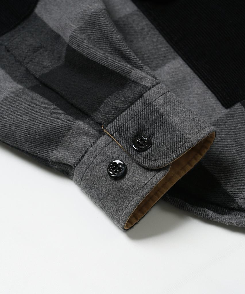 FRIZMWORKS Buffalo Hunting Shirt Jacket _ Black