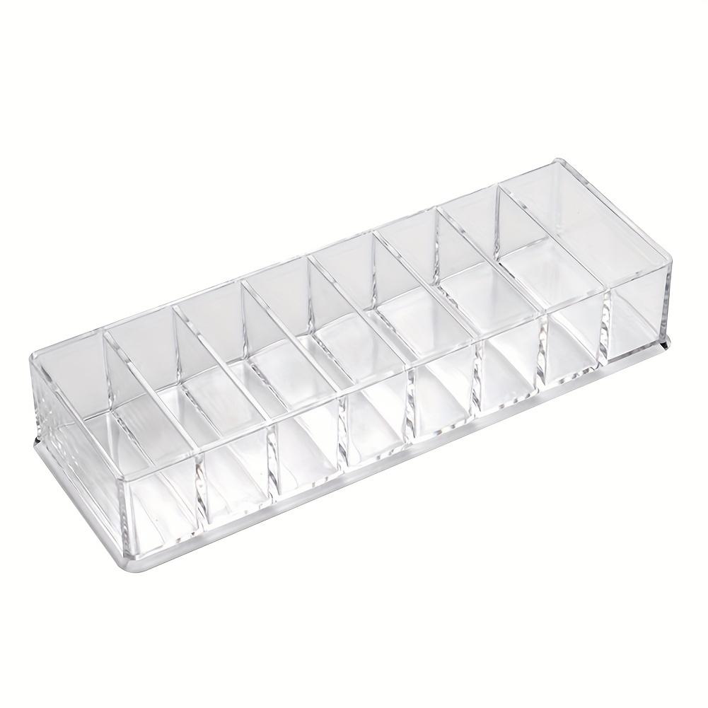 Acrylic Nail Polish Organizer,Clear Display Rack, Cosmetic Storage Rack,Nail Studio Props,Durable and Easy To Clean