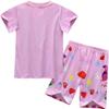 Children'S Short-Sleeved, Cartoon Digital Printing Set, Children'S Short-Sleeved Loungewear Set 91132
