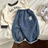 Children's Clothes Girls Jeans Cotton Loose Baby Boys Harem Pants 1-7Year Toddler Kids Casual Denim Trousers