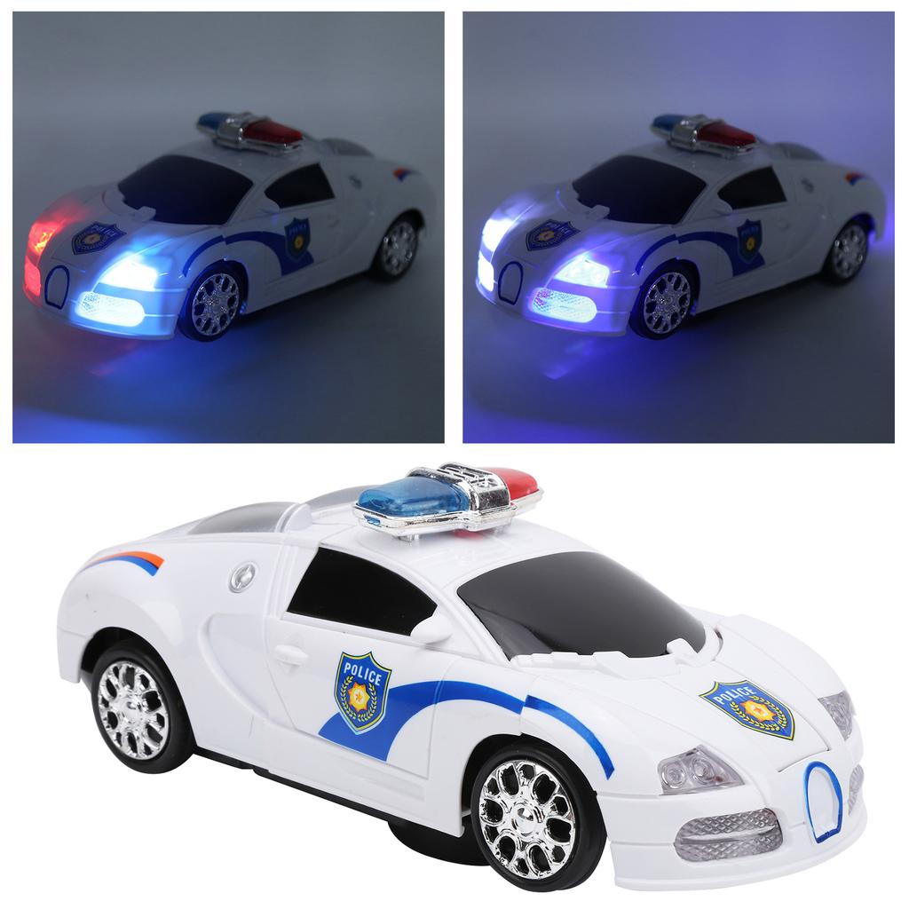 2 in 1 Children Electric RC Racing Car Transforming Vehicle Robot Model Toy with Light