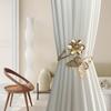 Exaggerated Flower Opening Curtain Strap Curtain Buckle 2pc