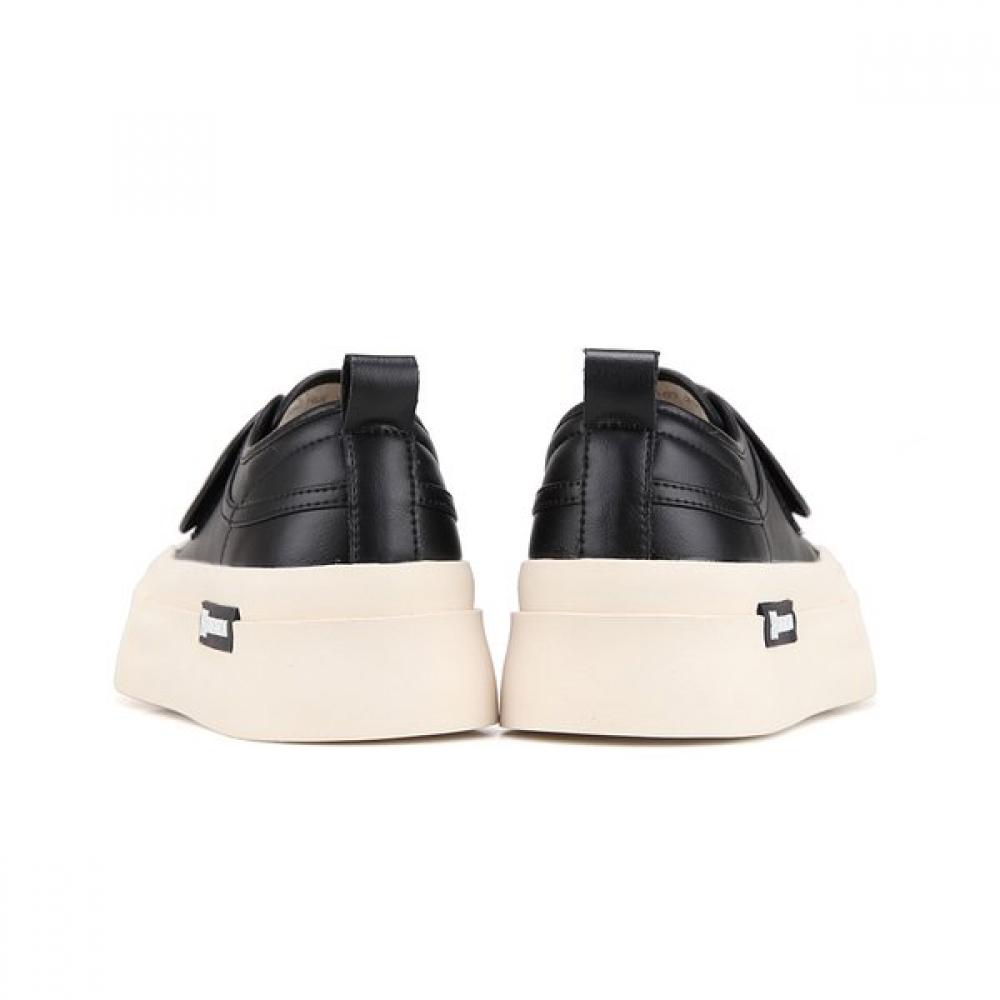 Barbara Leather Velcro Women S SneakerS 4cm Bbi165bk