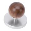 Coffee Tamper Wooden Handle Professional Uniform Pressing Small Coffee Tamping Tool for Home Cafe