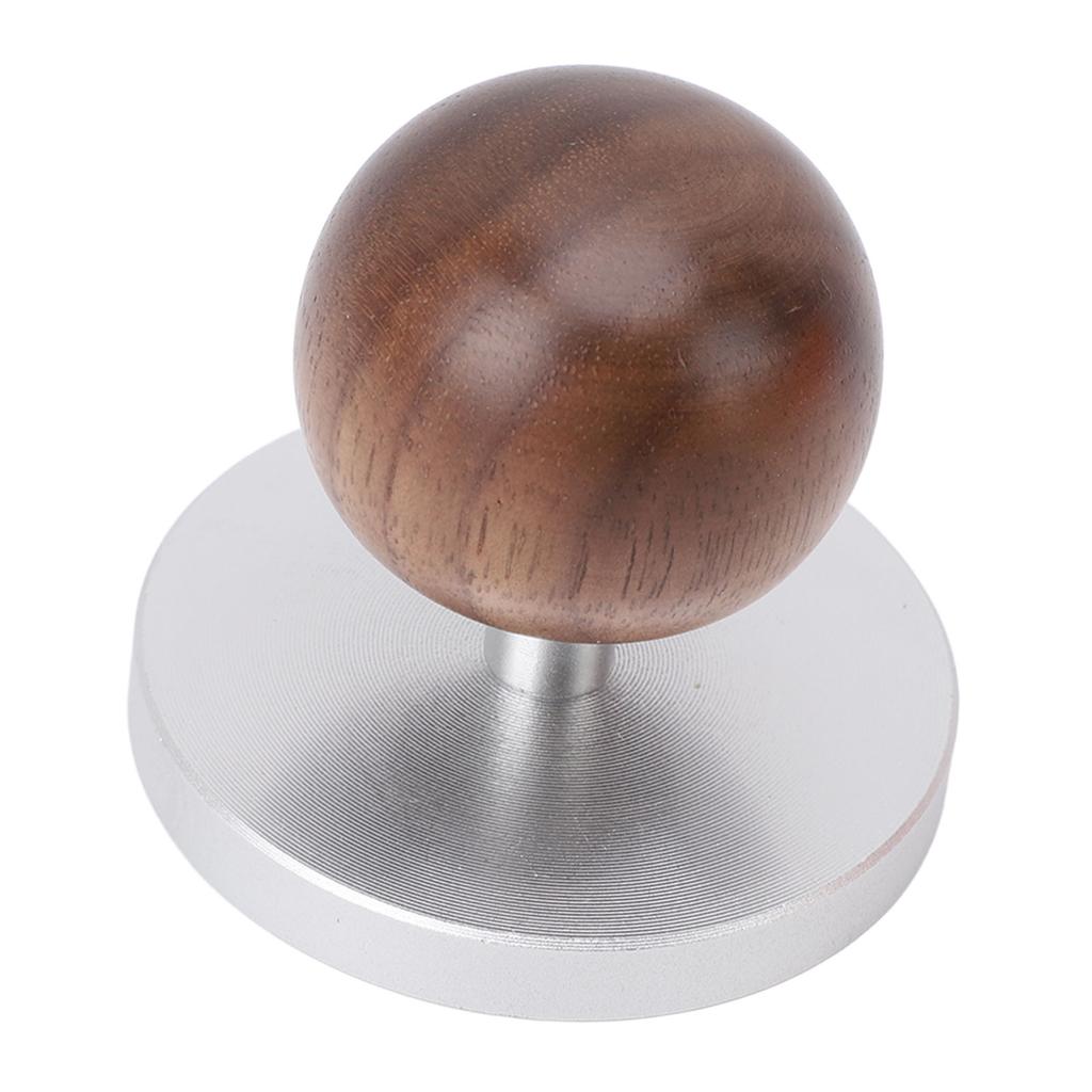Coffee Tamper Wooden Handle Professional Uniform Pressing Small Coffee Tamping Tool for Home Cafe