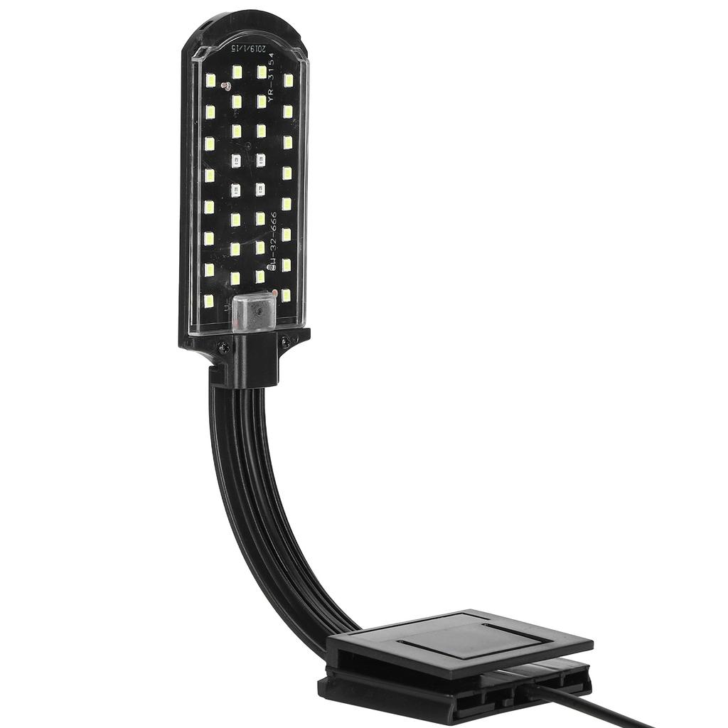 UltraThin Aquarium Lamp Clip Light LED Fish Tank Light 6MM Mini Thin Body