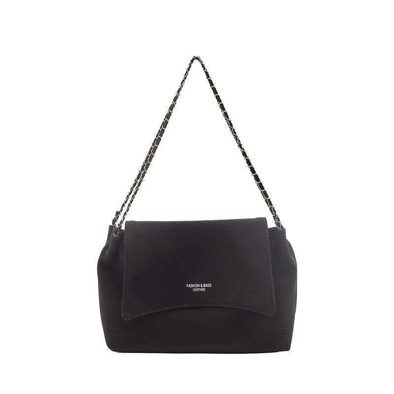Soft leather large-capacity fashionable and simple commuter chain shoulder bag women's 2025 early autumn new versatile ins tote bag