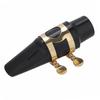Tenor Sax Saxophone ABS Mouthpiece with Cap Metal Buckle Reed Pads Musical Instruments