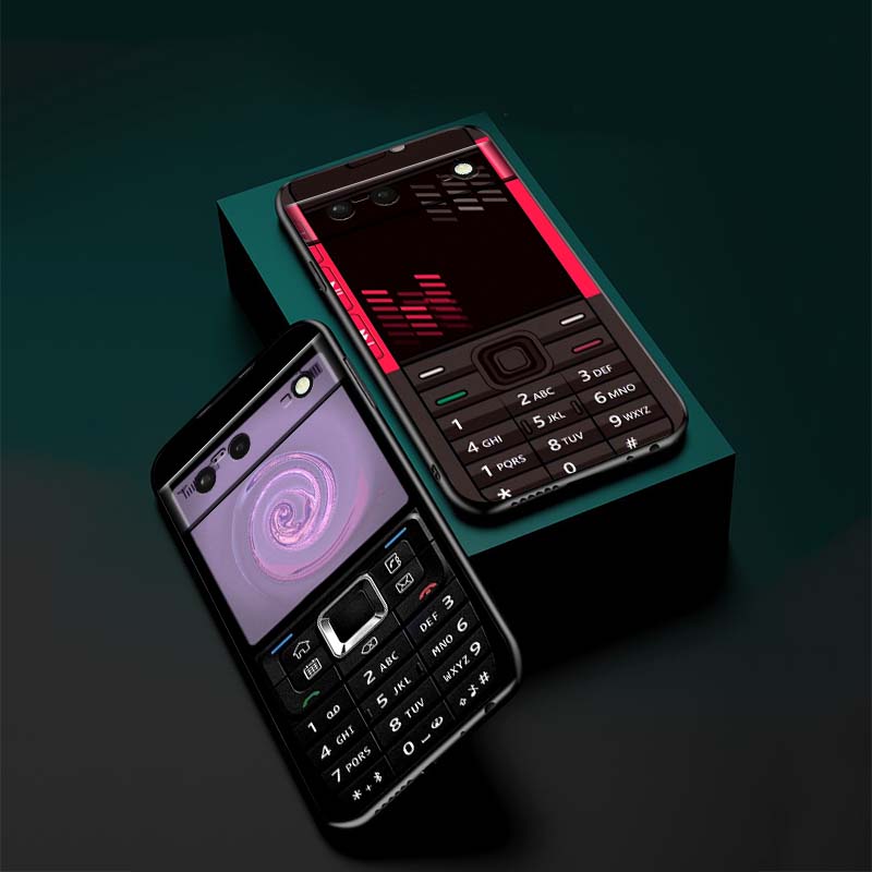 Luxury Vintage Phone Pattern For Google Pixel 10 9a 9 8A 8 7 7A 6 6A Pro XL 2024 5G Black Soft TPU Silicone Phone Case
