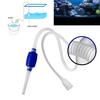 Aquarium Fish Tank Water Change Pump Siphon Suction Pipe Gravel Cleaner Tool