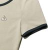 KIRSH Small Cherry Round Neck Dress [Light Khaki]