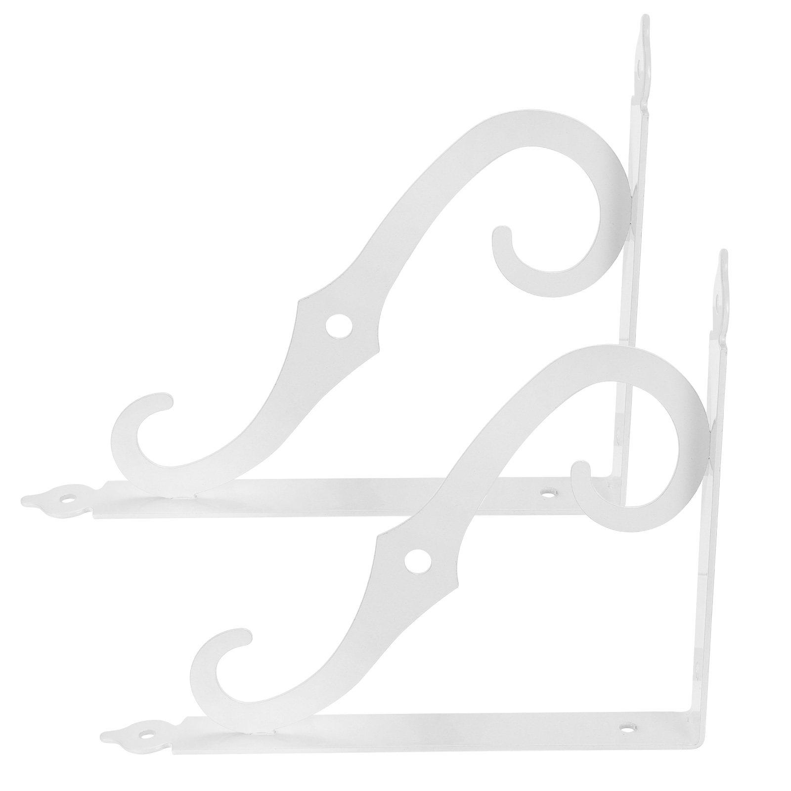 

1Set Heavy Duty Wall Mounted Bookshelf Brackets Iron Shelf Supports for Storage Furniture Reinforcement Waterproof Anti-Rust other