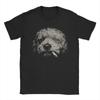 Morsom Morsom Røyking Goldendoodle Grunge Hund T-skjorte Menn Rund Hals Bomull T-skjorte Kort Erme T-skjorter Store Størrelser Klær